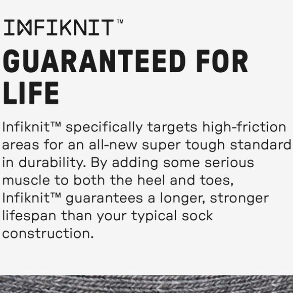 Stance Black and Gray Athletic Socks for Performance - Picture 7 of 8